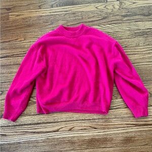 Women's Pink Sweater Size Medium